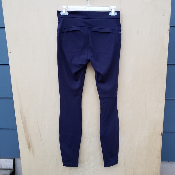 ATHLETA Ponte Moto Pants Navy Blue - Size 0 - Picture 12 of 15